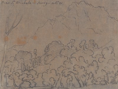 Near St. Michele, Savoy, October 21 by John Robert Cozens